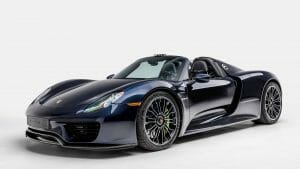 Porsche 918 Spyder Blue